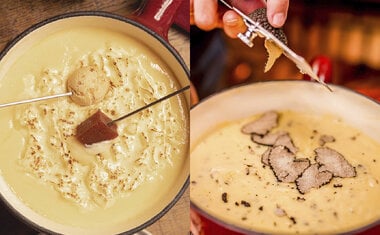 Chalezinho aposta em Fondue de Trufas Negras e Fondue de Catupiry para a temporada de inverno